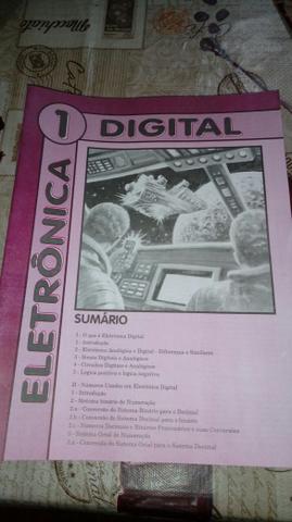 12 livros Novos Eletrônica digital+ Multimetro digital Novo - Foto 2