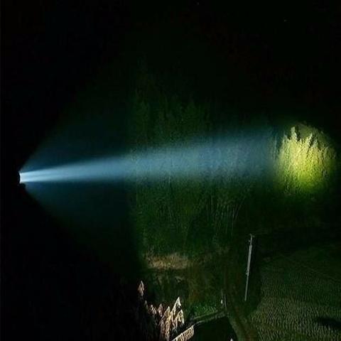 Lanterna Tática De Cabeça. Led Cree Zoom 500w. Foco Ajustável - Foto 2