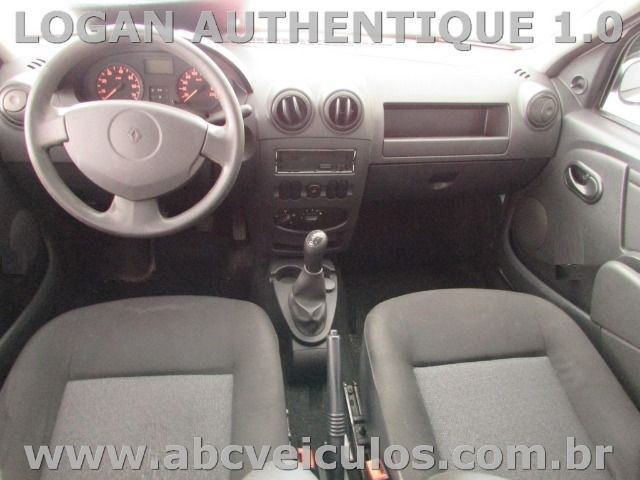 Logan Authentique 1.0 Flex - Ano 2008 - Bem Conservado - Foto 3