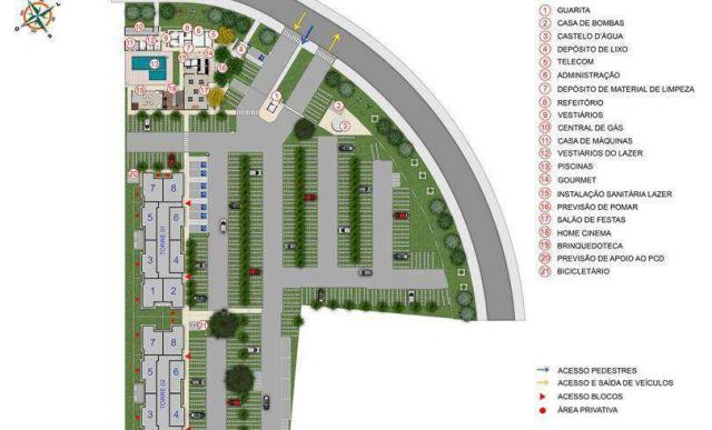 Monte dos Pinheiros - Apartamento 2 quartos em São Carlos, SP - 45m² - ID4066 - Foto 7