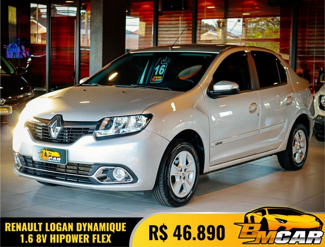 RENAULT LOGAN DYNAMIQUE HI-FLEX 1.6 8V 4P 2016 FLEX