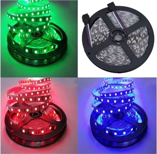 Oferta!!! Fita Led 5050 Rgb 5 Metros - Foto 4