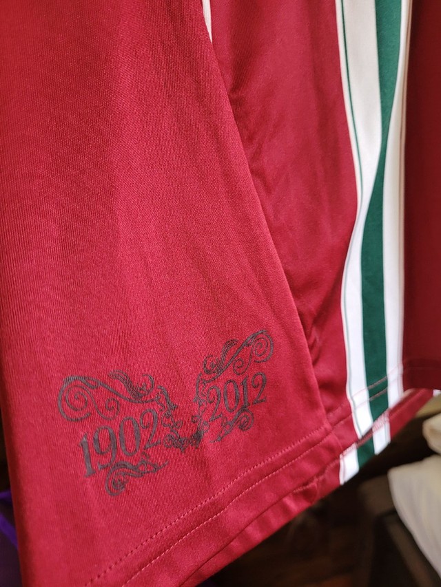 Camisa Fluminense Tricolor manga longa 2012 - Foto 3