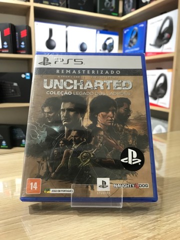 Uncharted: Coleção Legado dos Ladrões - PS5 (Mídia Física) - Nova
