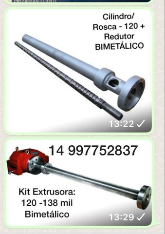 Extrusora Reciclagem  + Corte na Cabeca + Alimentacao Forcada - Foto 4