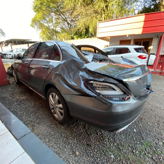 Mercedes Benz C180 1.6 2019 Farol Capo Motor Porta Cambio Airbag Retrovisor Sucata - Foto 3