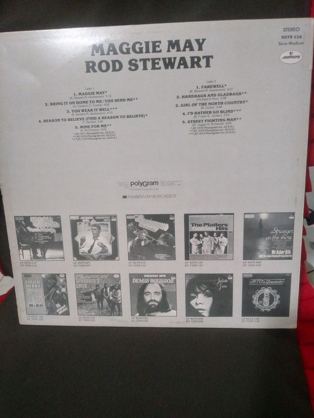 LP Rod Stewart - Maggie May (1980) - Foto 2