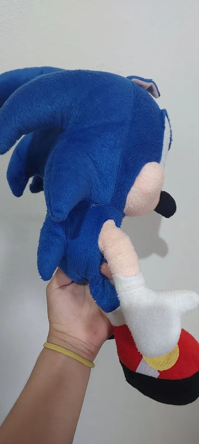 Boneco sonic pelucia - Artigos infantis - Japiim, Manaus 1258760583