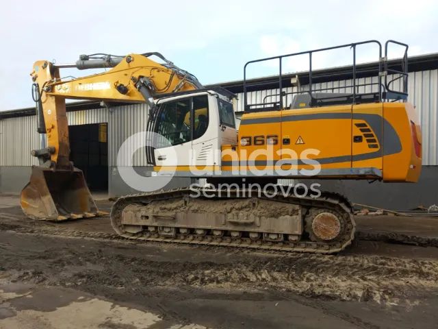 Escavadeira Liebherr R 966 ótima - Foto 2