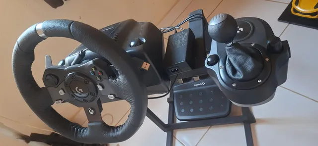 Volante Logitech G27 Completo + Suporte Cockpit Águia + Capa