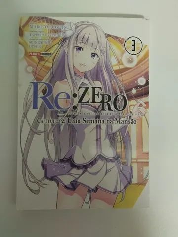 Mangá Re:Zero Volume 3