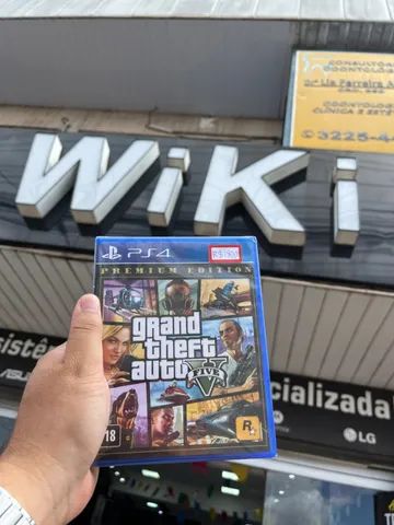 Jogo GTa V Premium Edition - Ps4 Mídia Física (Lojaswiki) Entrega grátis -  Videogames - COHAB Anil III, São Luís 1211983117