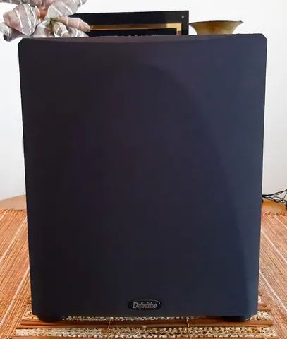 SUBWOOFER DEFINITIVE TECHNOLOGY PROSUB 800 8"+8" 300 a 600w 20Hz passive radiator. - Foto 2