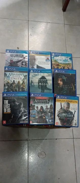 Jogos PS4 