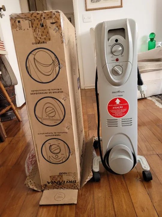 Aquecedor de ambiente sem uso, novo, em perfeito estado. Preço especial. Aproveite! - Foto 2