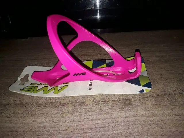 Suporte Garrafa Caramanhola Squeeze Nylon Cor Rosa (Entrega Grátis-Produto Novo) - Foto 4