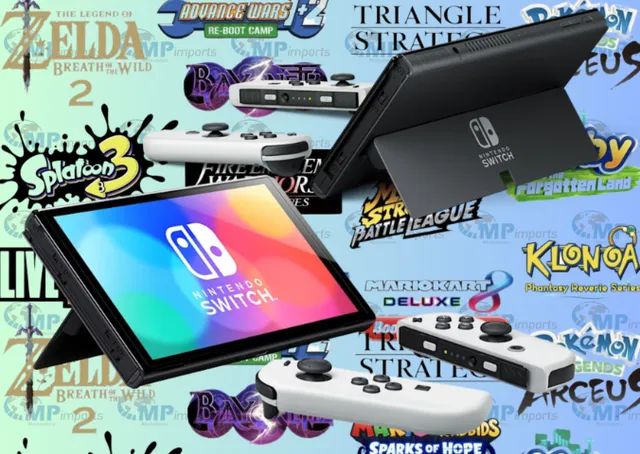 Loja MP Imports: Console Nintendo Switch Oled - Branco - Novo!! NFe!! - Foto 5