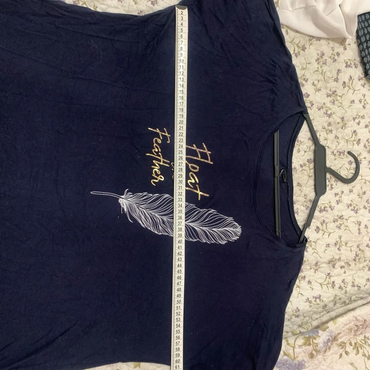 Camiseta Feminina Manga 3/4  - Azul - Tamanho G - Foto 4