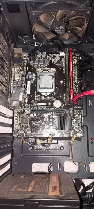 Kit i3 7100 + Placa mãe H110M S2H + 2x8Gb DDR3 1600mhz