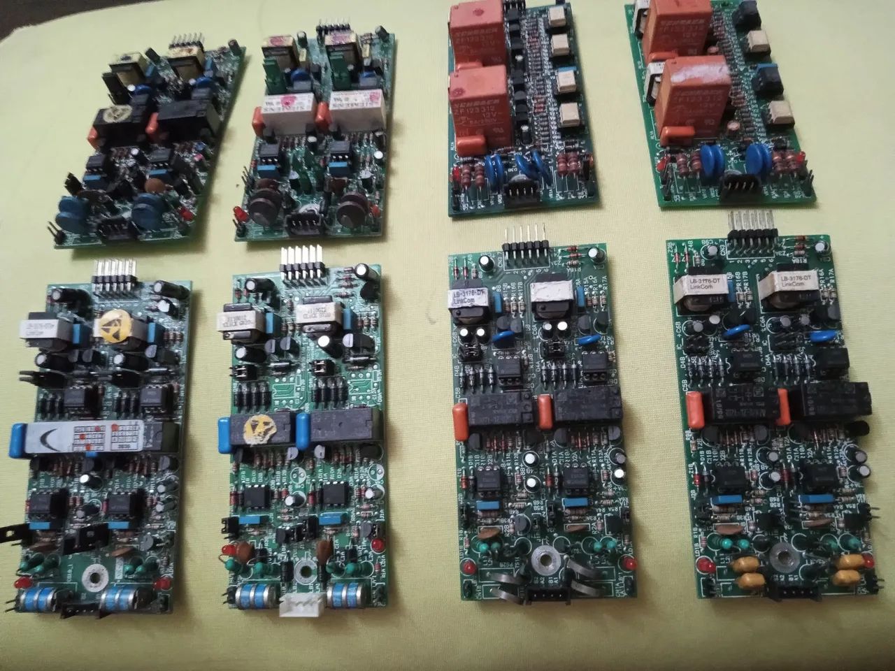 Placas troncos analógicas 2 posições p/ centrais de PABX Intelbras 1040,1664,10040, 16000. - Foto 3