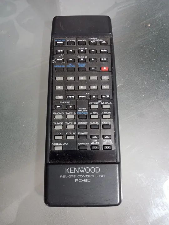 Controle Remoto Kenwood RC-65 