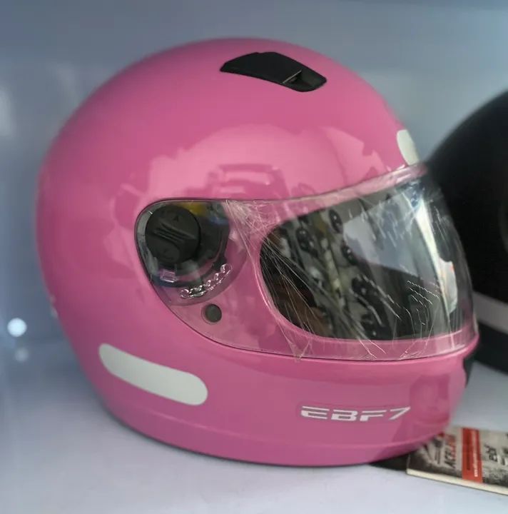 Capacete ebf moto motoqueiro viseira cristal promoção! Direto da fábrica - Foto 8