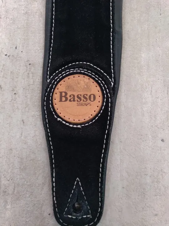 correia Alça basso camurça Preta Violão/ Baixo/ Guitarra