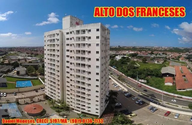 Apartamento com projetados no Alto dos Franceses, 3 quartos, 1 suite, 68m² | Locação