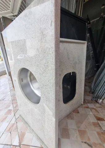 Pia para churrasqueira cuba redonda  - Foto 3