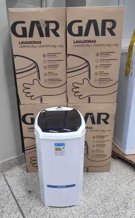 Máquina de Lavar Roupa tanquinho Suggar 10kg - Nova!