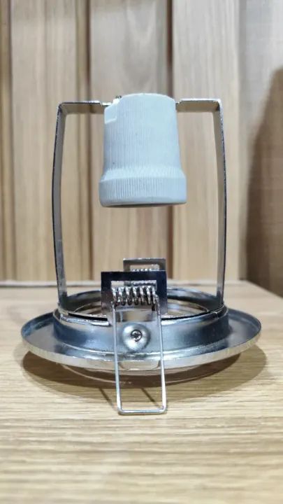 Luminária Spot de embutir ajustável Níquel redonda - Foto 4