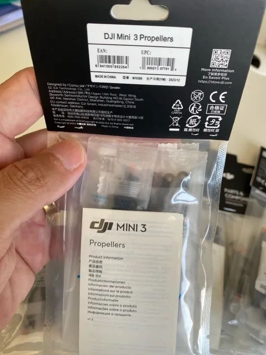Helices originais mini3, mini 3 pro e mini 4 pro - Foto 2
