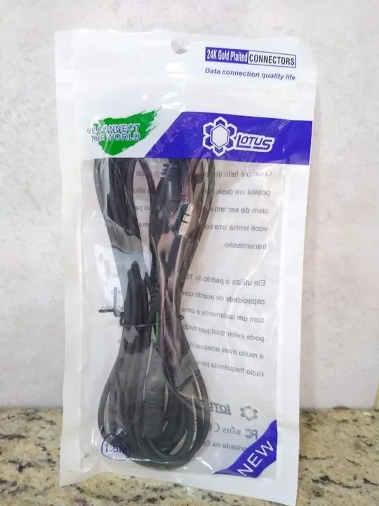 Cabo Extensor P2/P2 Lotus 1,5m - Foto 5