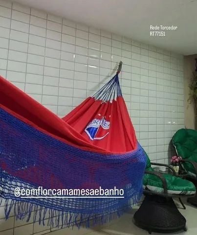Rede De Dormir E Descanso Torcedor - Entrega Grátis  - Foto 3