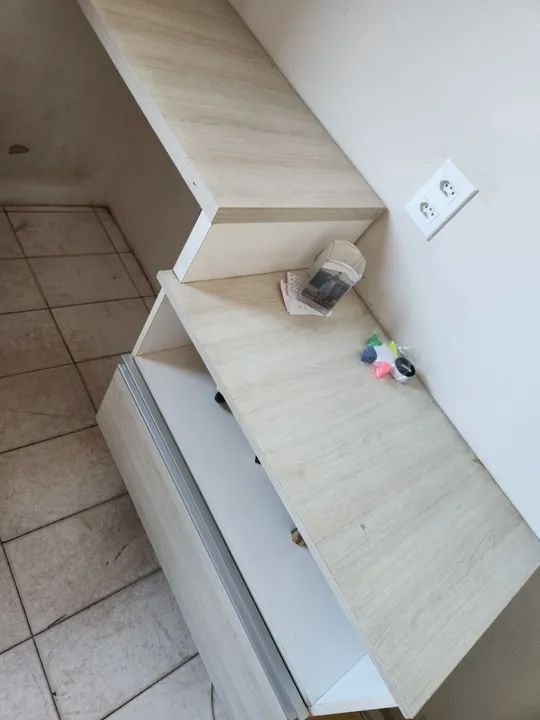 Rack de mdf branco 
