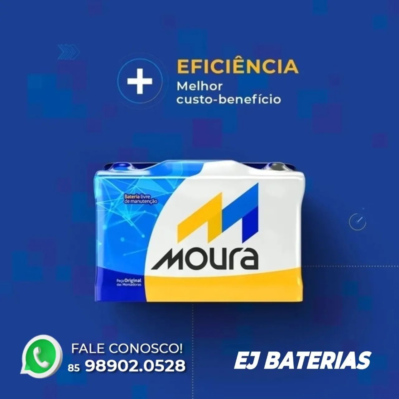 Baterias moura Fortaleza e Eusébio 