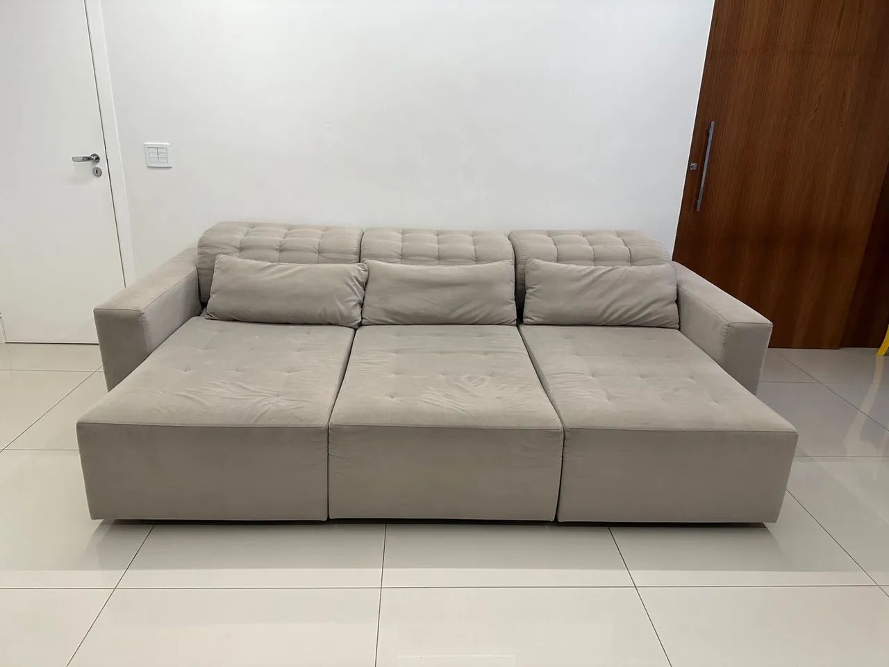 Sofá retrátil e reclinável  - Foto 4