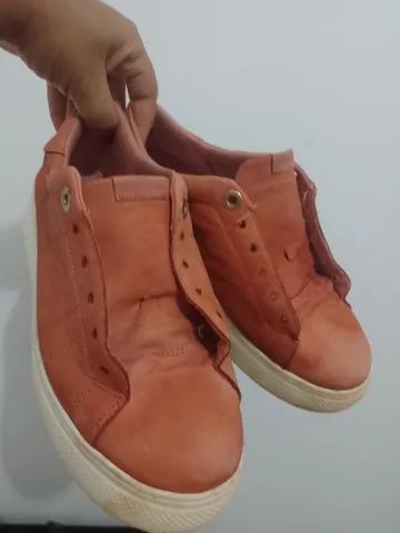 sapatênis feminino Arezzo couro legítimo  - Foto 5