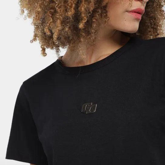 Camiseta Colcci Feminina - Preto - Foto 4