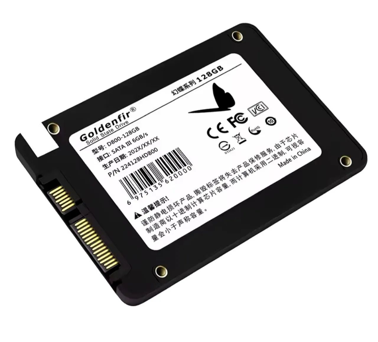 SSD Goldenfir 2.5'' SATA - Novo - Foto 3