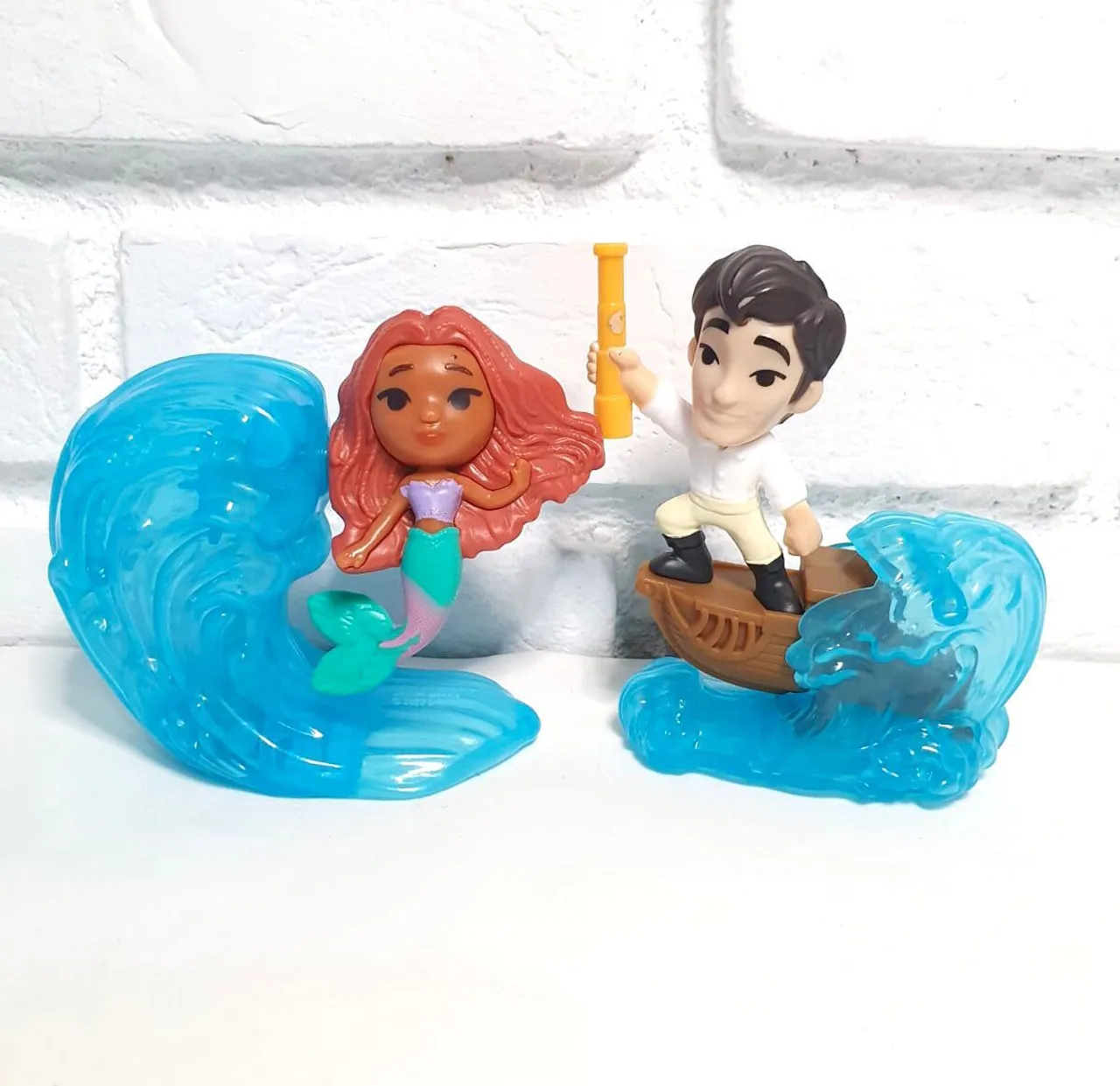 Bonecos da Disney Mc Donald's A Pequena sereia