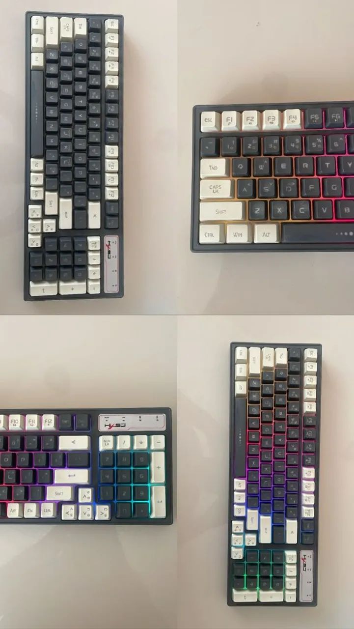 Teclado Gamer com Iluminação RGB - Foto 5