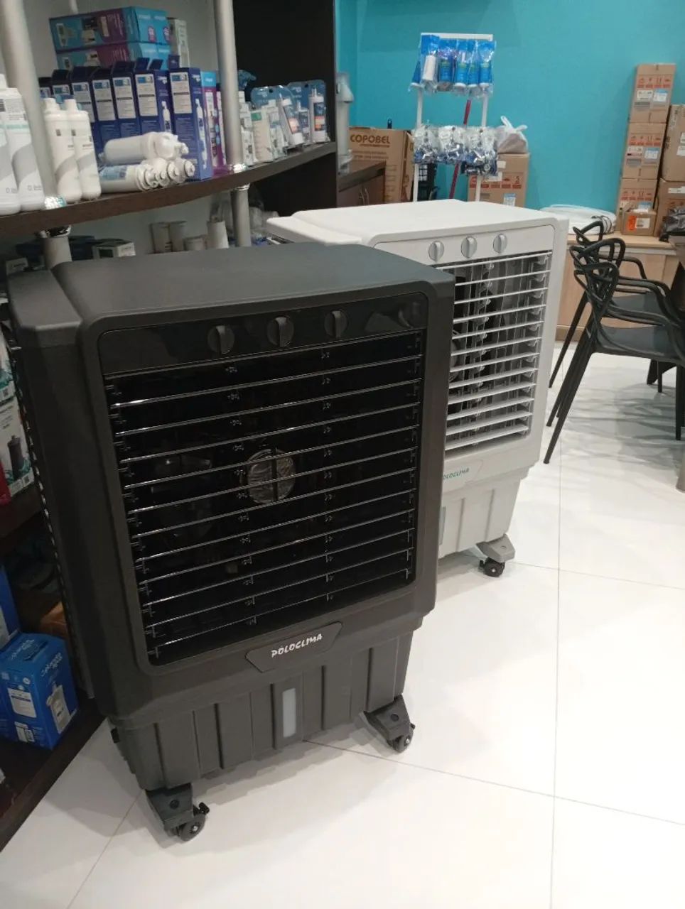 Promoção Climatizador de Ar Poloclima 45 litros com grades de proteção de colmeia  - Foto 2