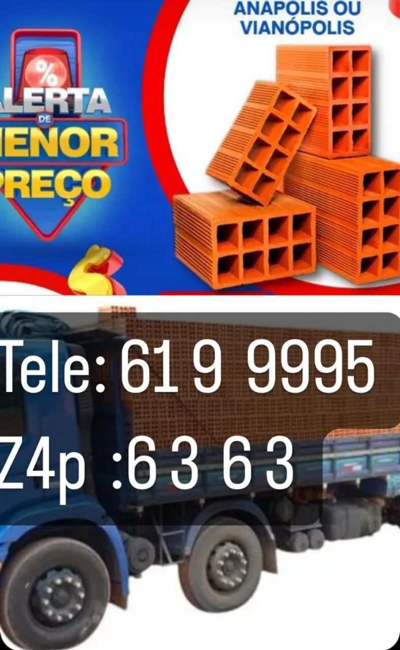 tijolo  anapolis  e silvania  em  12x