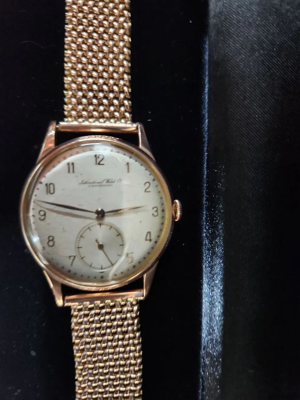 Relogio IWC em ouro 18k