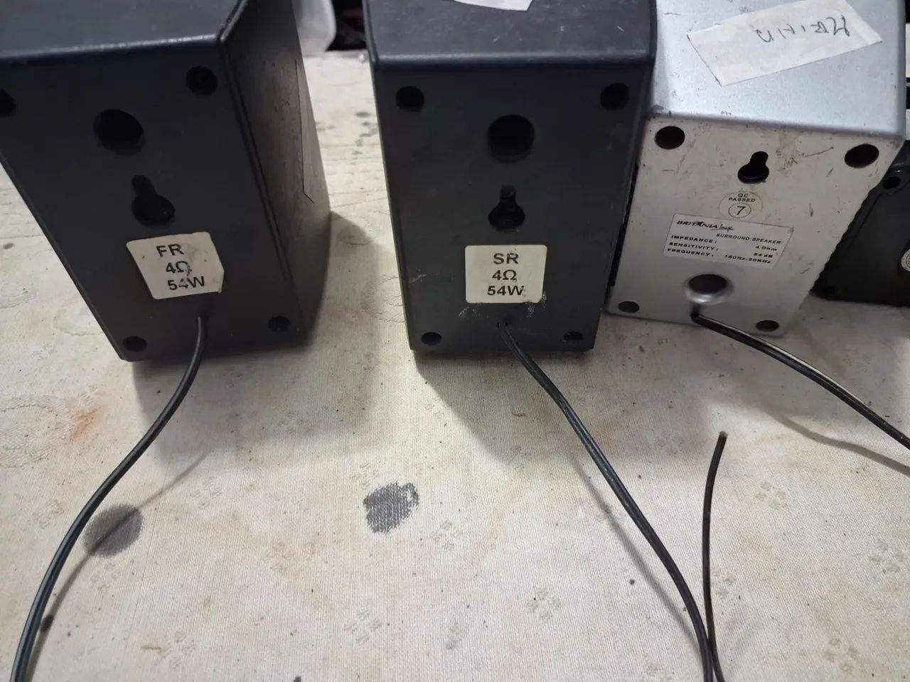 Caixas de som para computador e outros  4 unidades  - Foto 2