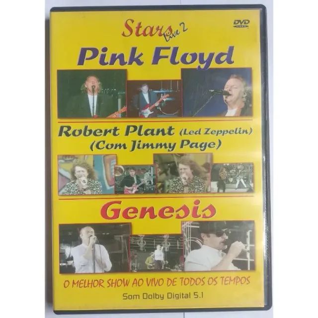dvd stars live 2 pink floyd genesis - Foto 3