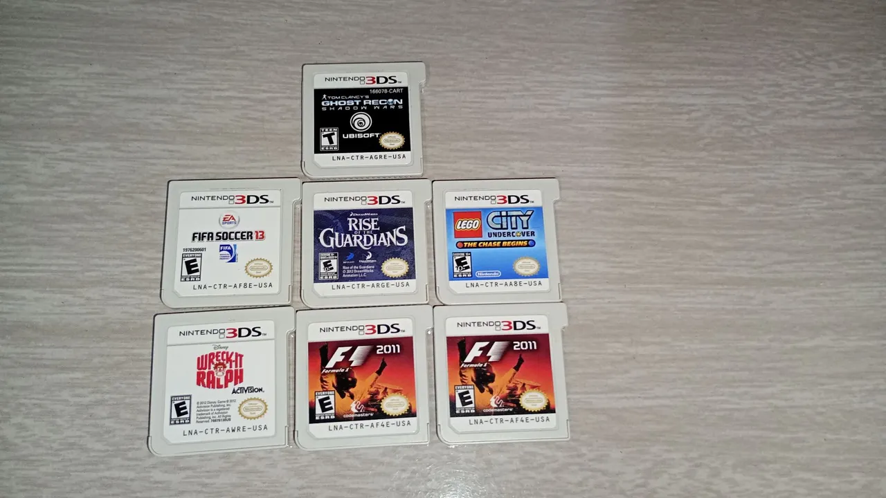 Jogos originais Nintendo 3ds