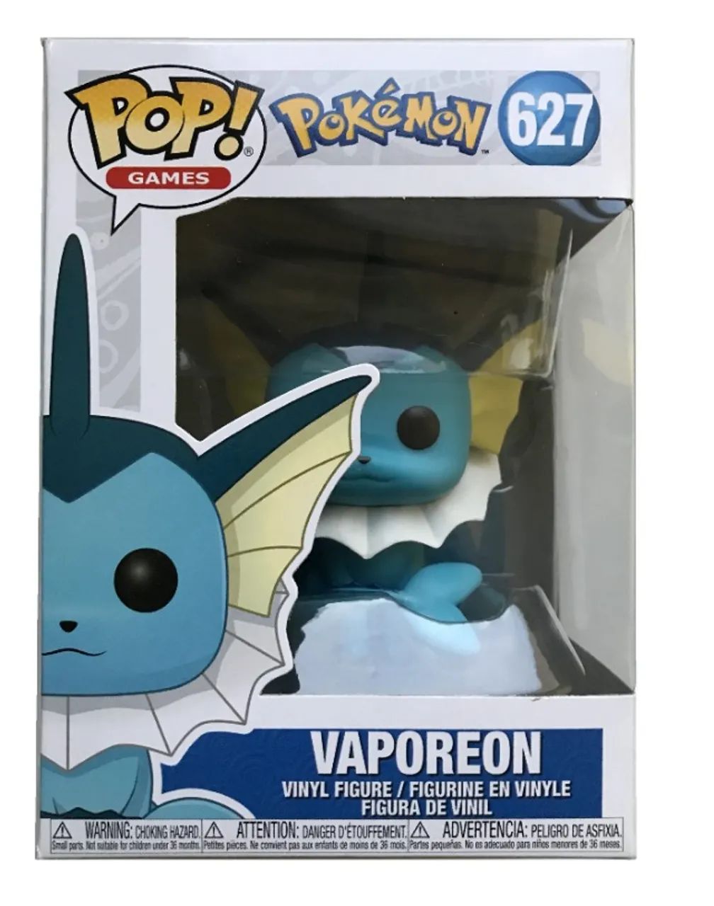 Boneco Funko Pop! Games Pokémon Vaporeon 627 Original