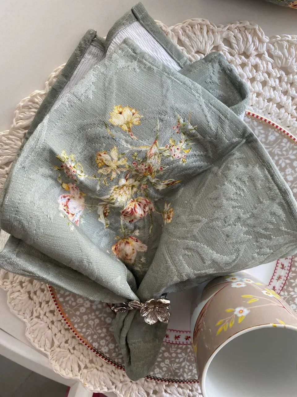 Guardanapos de tecido da marca Zara Home  - Foto 3